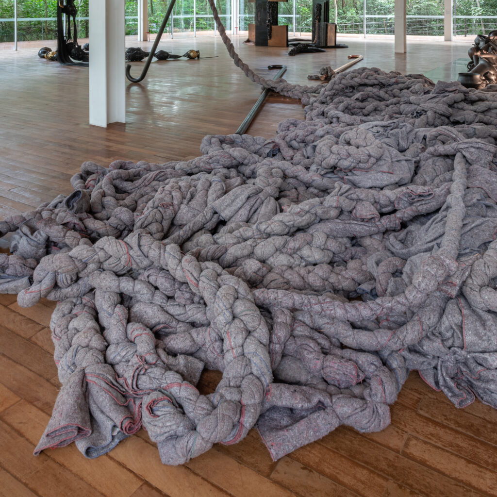 Obra Tereza, 1998, de Tunga. Acervo de arte contemporânea Inhotim