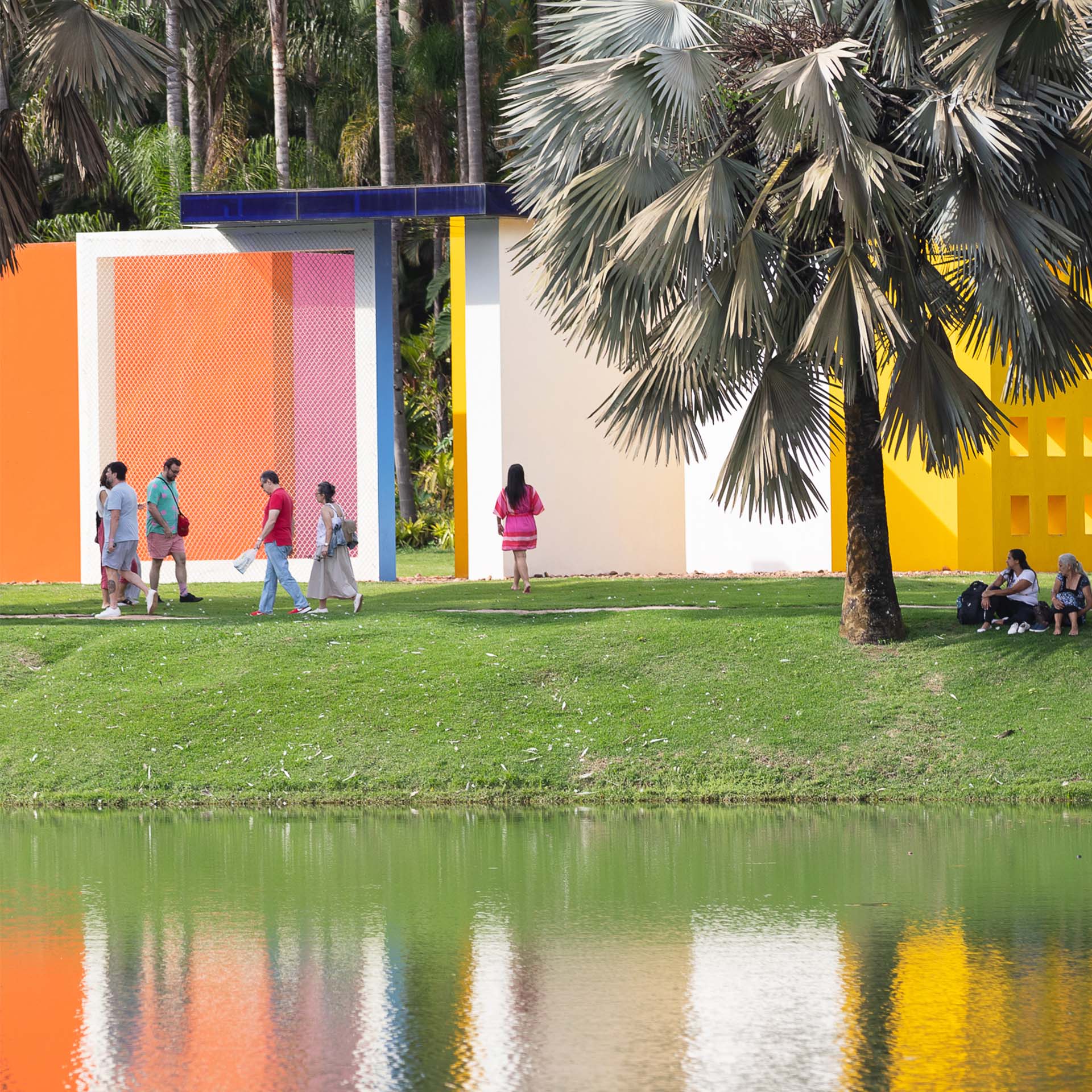 Summer is starting to show its first signs, and we invite you to enjoy the sunny season at Inhotim. Photo: Raphael Calixto.
