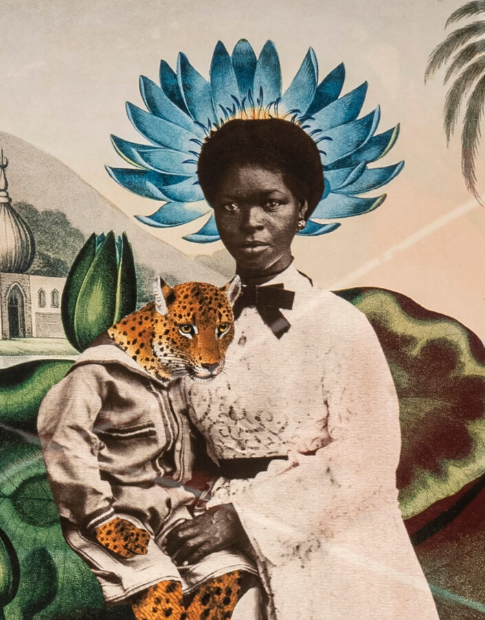 Activity is based on the work of Silvana Mendes, on display at the Lago Gallery. Photo: Daniel Mansur
