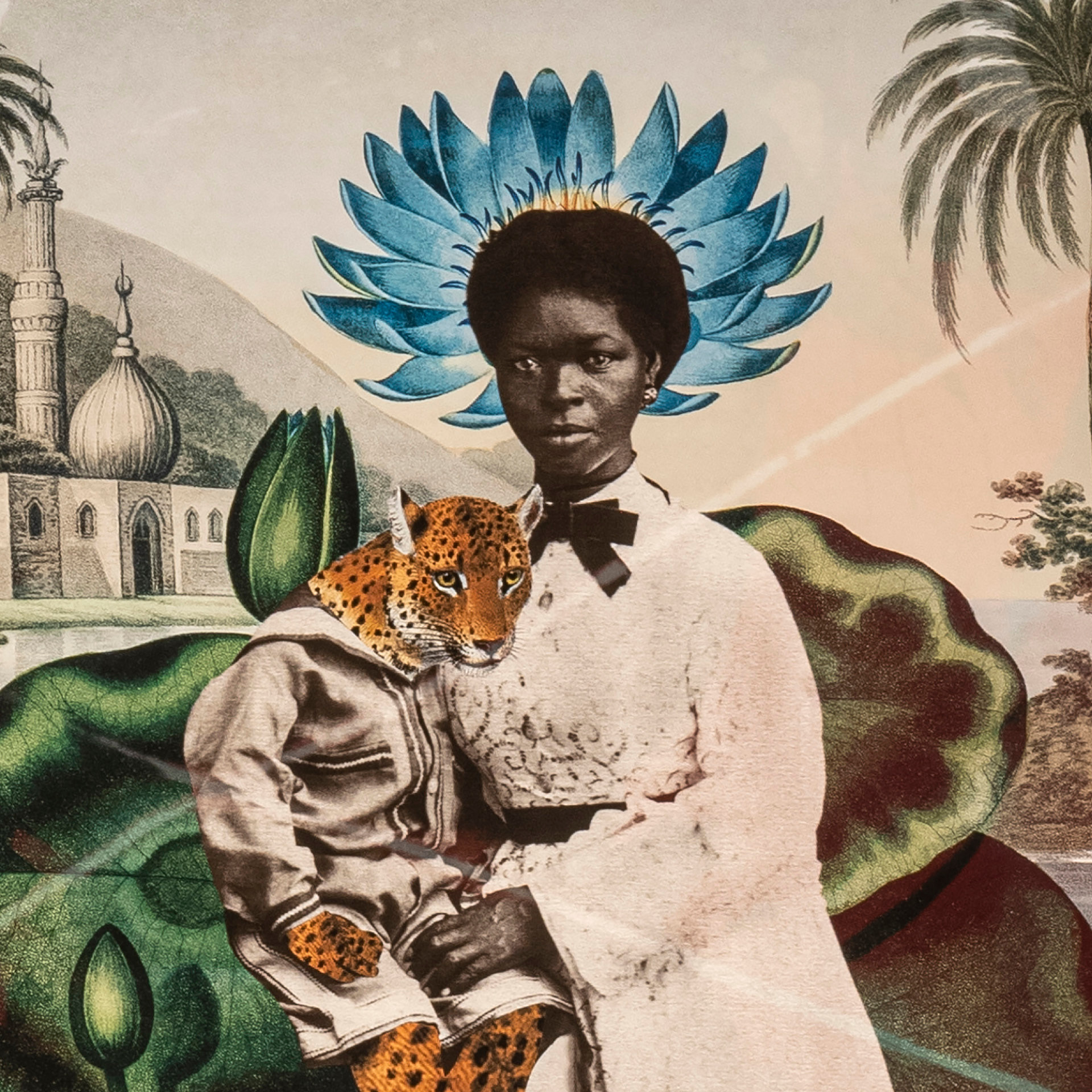 Activity is based on the work of Silvana Mendes, on display at the Lago Gallery. Photo: Daniel Mansur