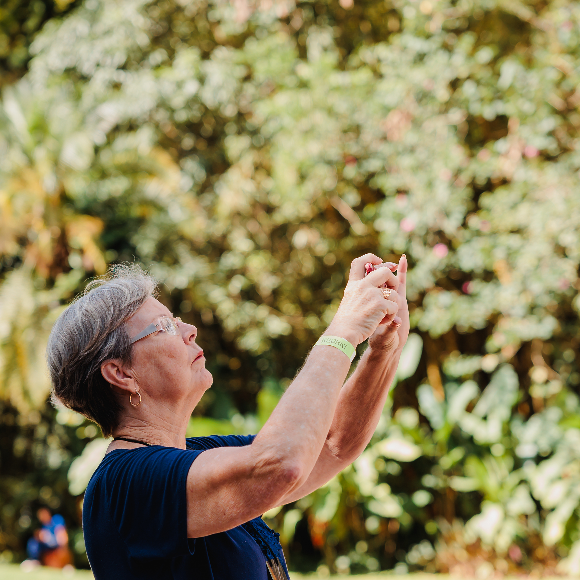 Activity encourages records based on contextualization and personal concepts that motivate photographs from Inhotim's collections Foto: Julia Lanari