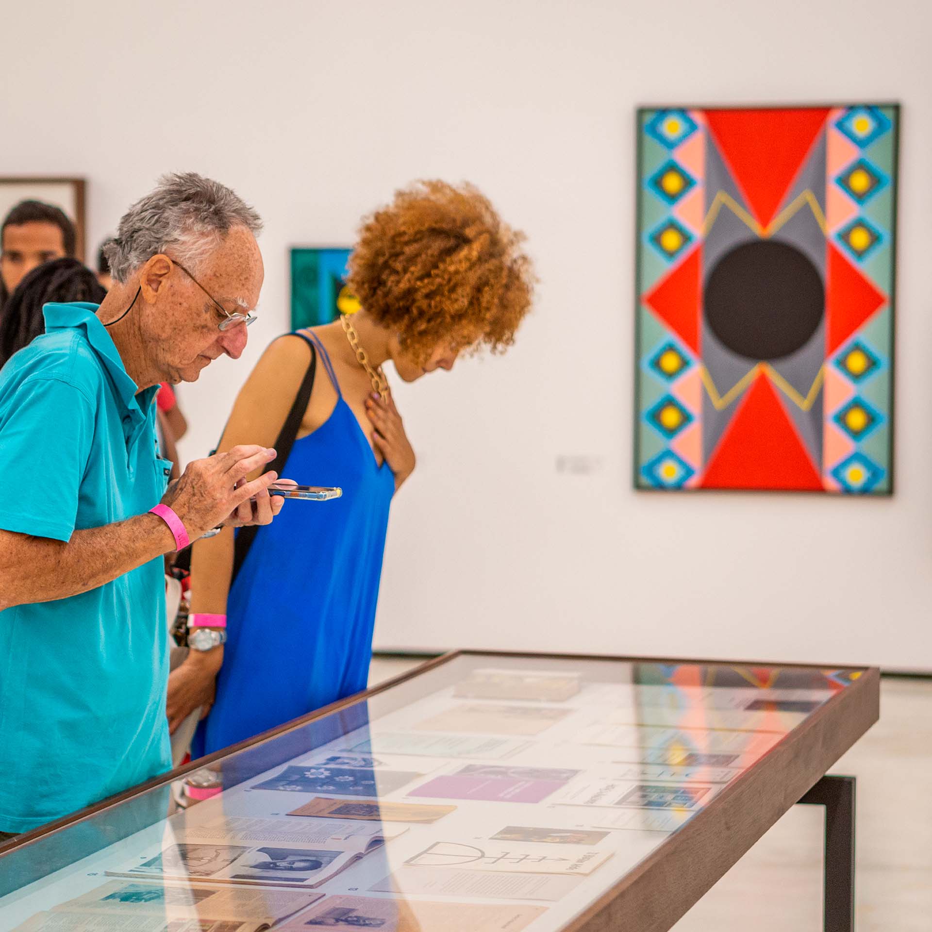 Since 2021, the Mata Gallery has received works that depict the multidisciplinary legacy of Abdias Nascimento. PhotoSince 2021, the Mata Gallery has received works that depict the multidisciplinary legacy of Abdias Nascimento. Photo Patrick Arley