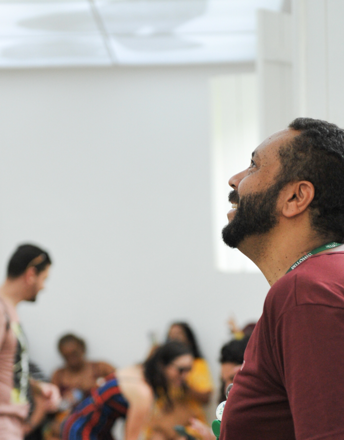 Os anfitriões tornam a experiência dos visitantes no Inhotim ainda mais especial. Foto: Ana Clara Martins