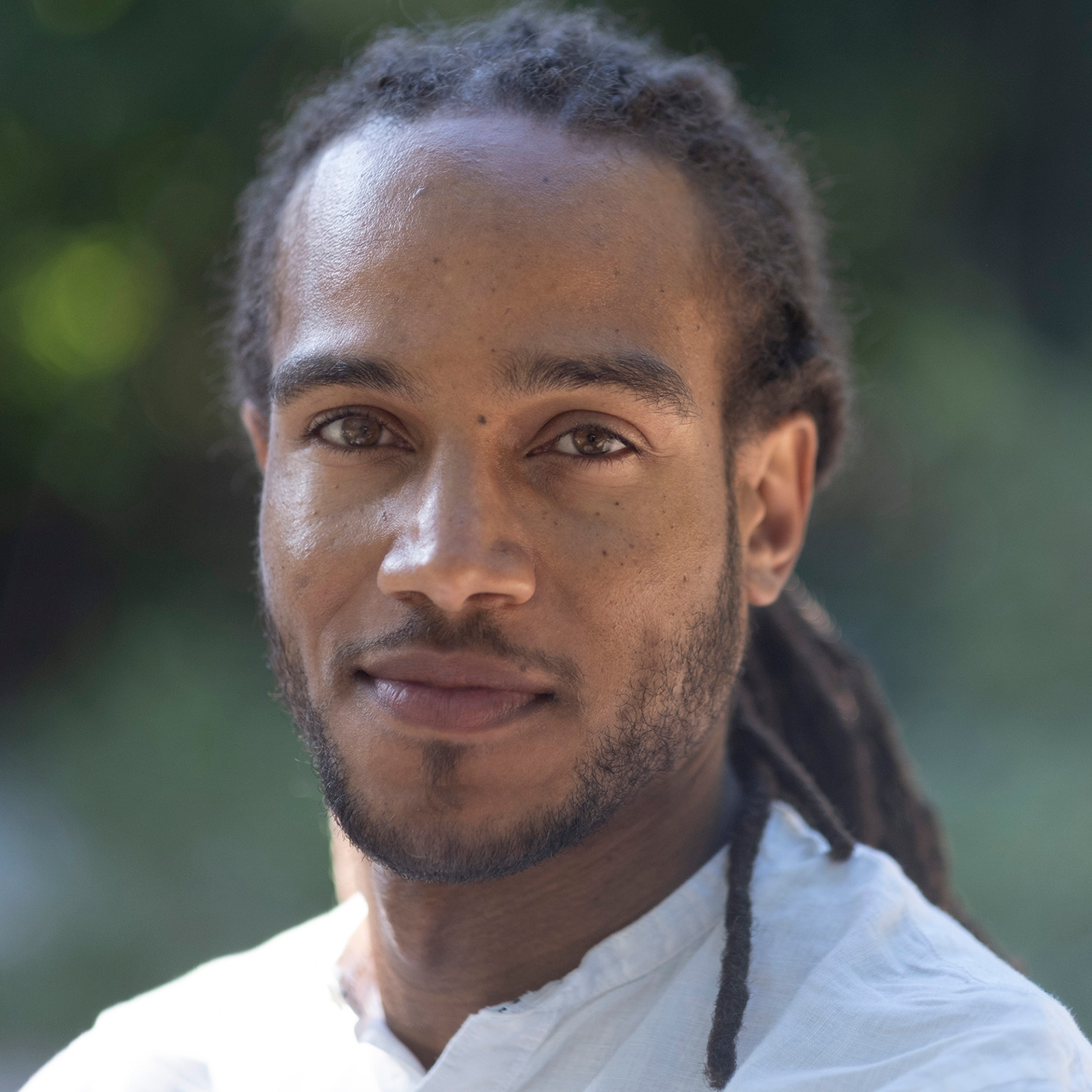 Um dia de reflexão com o filósofo e engenheiro ambiental martinicano Malcom Ferdinand e o artista paulistano Raphael Escobar. Foto: Bénédicte Roscot