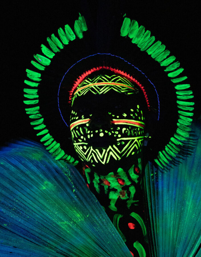 Exposição com obras de 22 artistas indígenas da América do Sul marca 10 anos e novo momento de galeria. Foto: Paulo Desana
