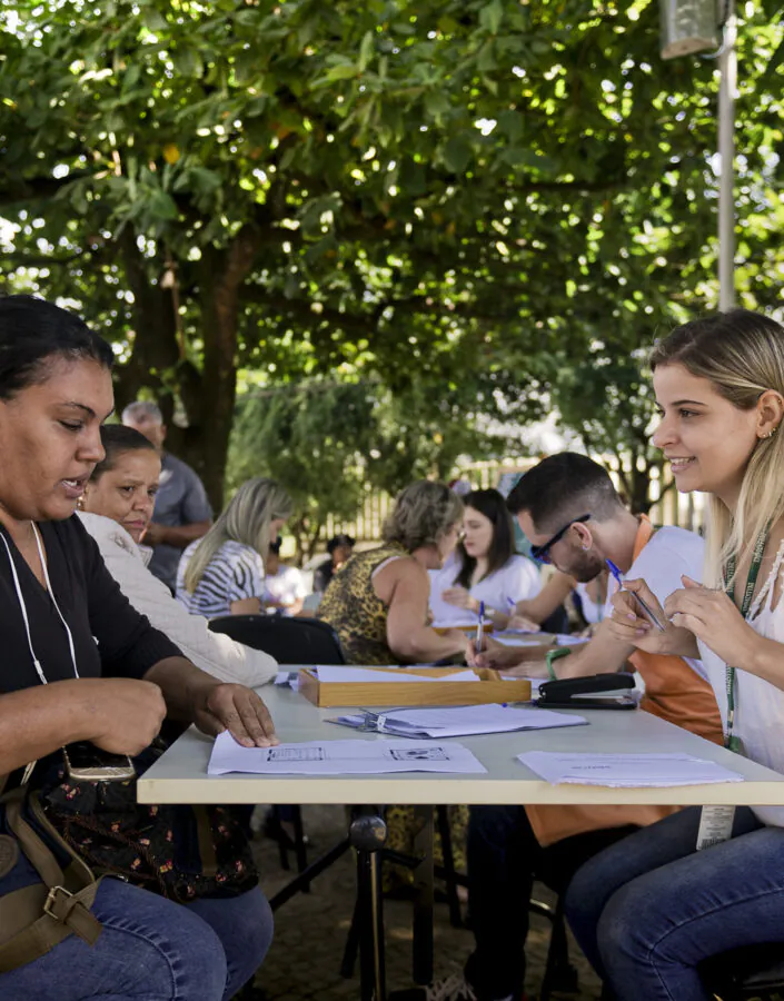 Visitantes no Nosso Inhotim em Brumadinho